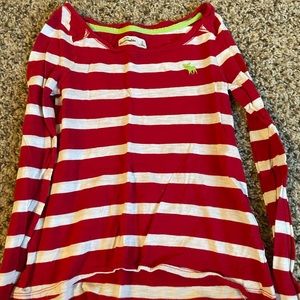 Abercrombie kids long sleeve shirt, size sm